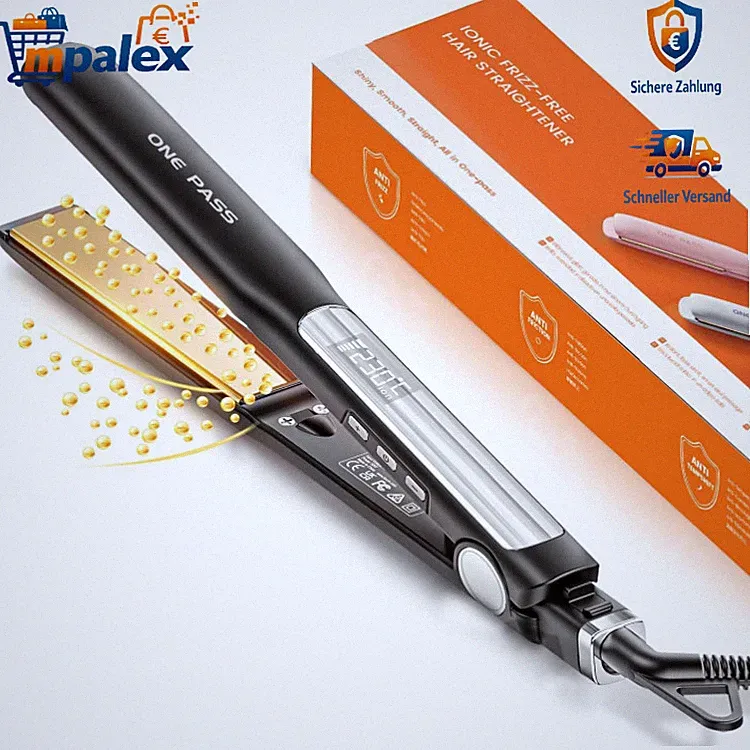Faszin 2 in 1 Glätteisen Locken und Glätten 20s Schnella