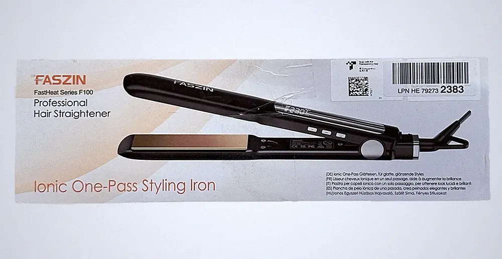 Faszin 2 in 1 Glätteisen Locken und Glätten, 20s Schnellaufheizung,... FHS-M001
