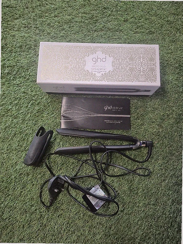 GHD Artic Gold Platinum Haarglätter Power getestet nur mit Box