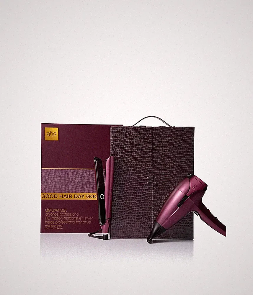 ghd - Chronos & Helios - Limited Edition Deluxe Set Cherry Chic - NEU + OVP