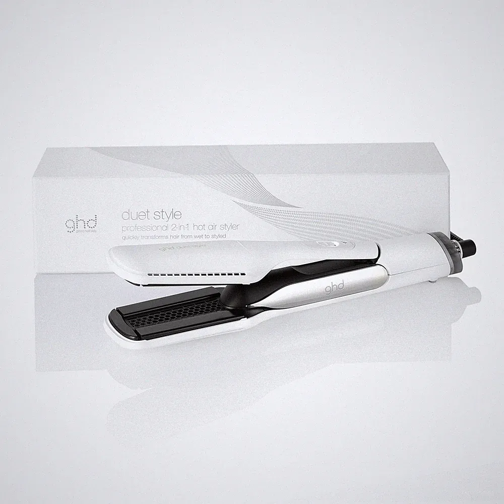 ghd duet style 2in1 Hot Air Styler weiß – Glätteisen & Föhn Styler
