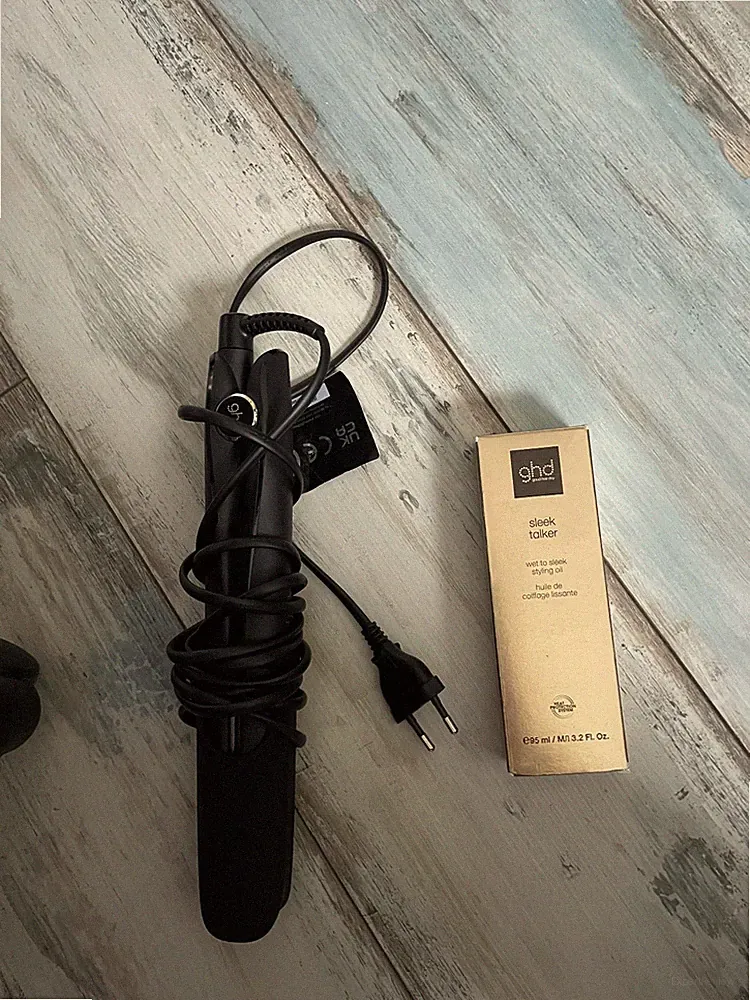 GHD GOLD GLÄTTEISEN - 249 € - 2 MAL BENUTZT + GHD ghd sleek talker HAARÖL -45 €