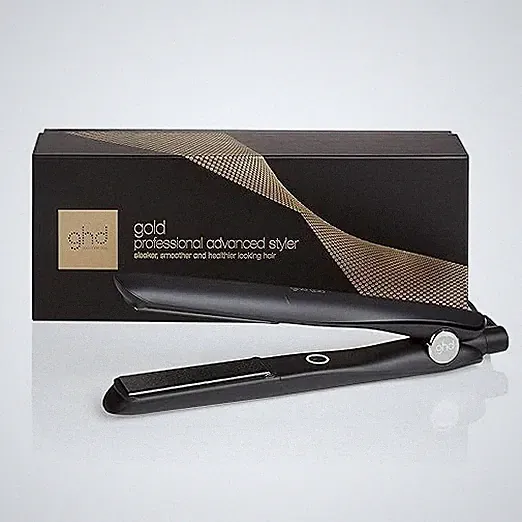 ghd gold Haarglätter 185°C, Schwarz, für Glätten und Locken