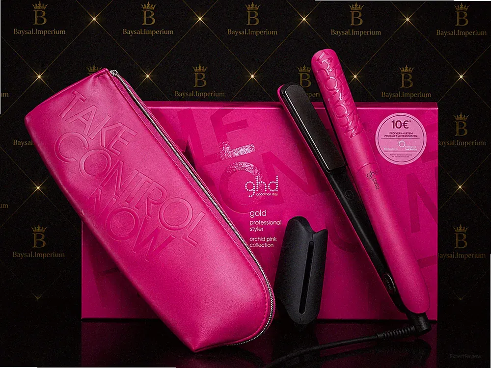 ghd Gold Pink Styler OrchidPink Limited Edition Glätteisen in B-Ware, Neuwertig!