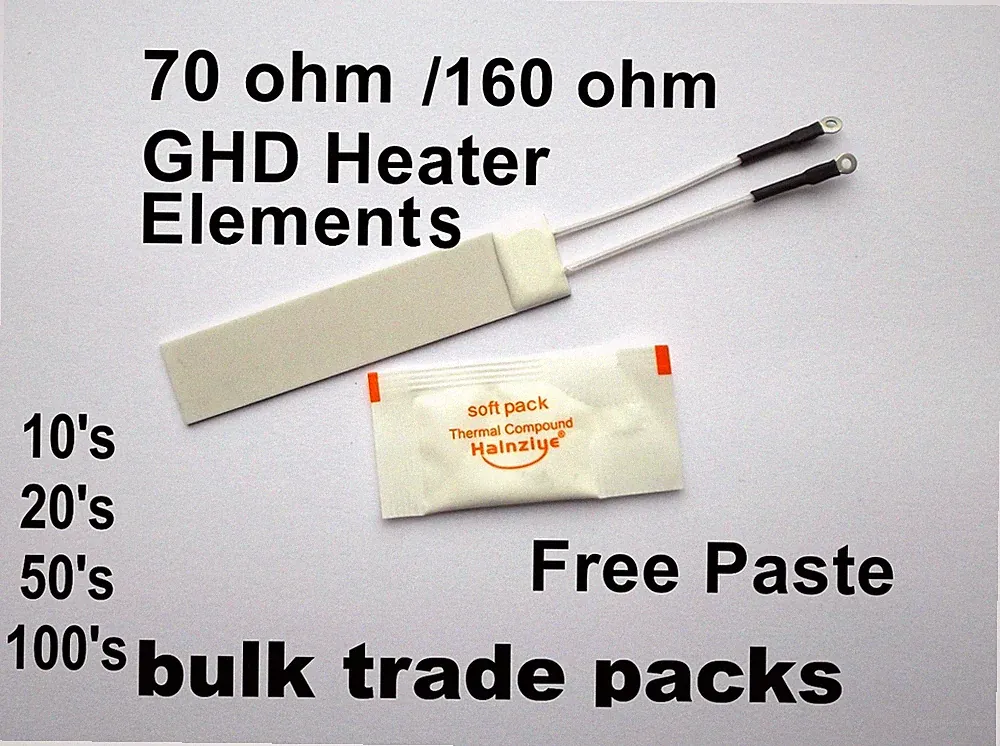 GHD Haarglätter Ersatz Heizelemente 160 Ohm oder 70 Ohm Trade Packs