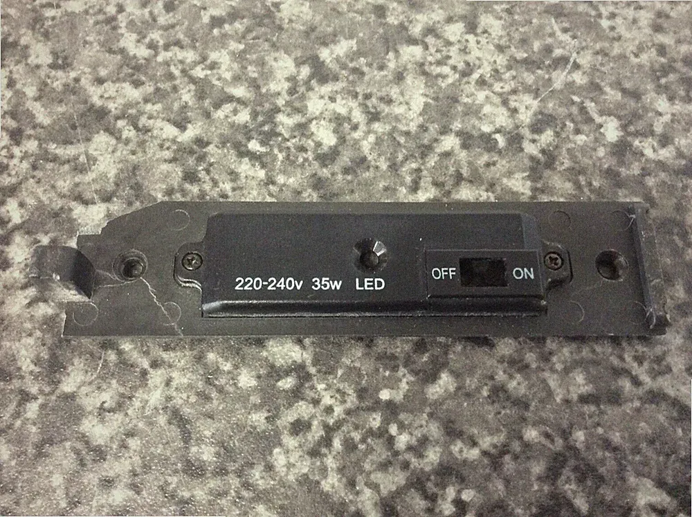 GHD Haarglätter MS Narrow Plate Switch Side Cover - Cracked