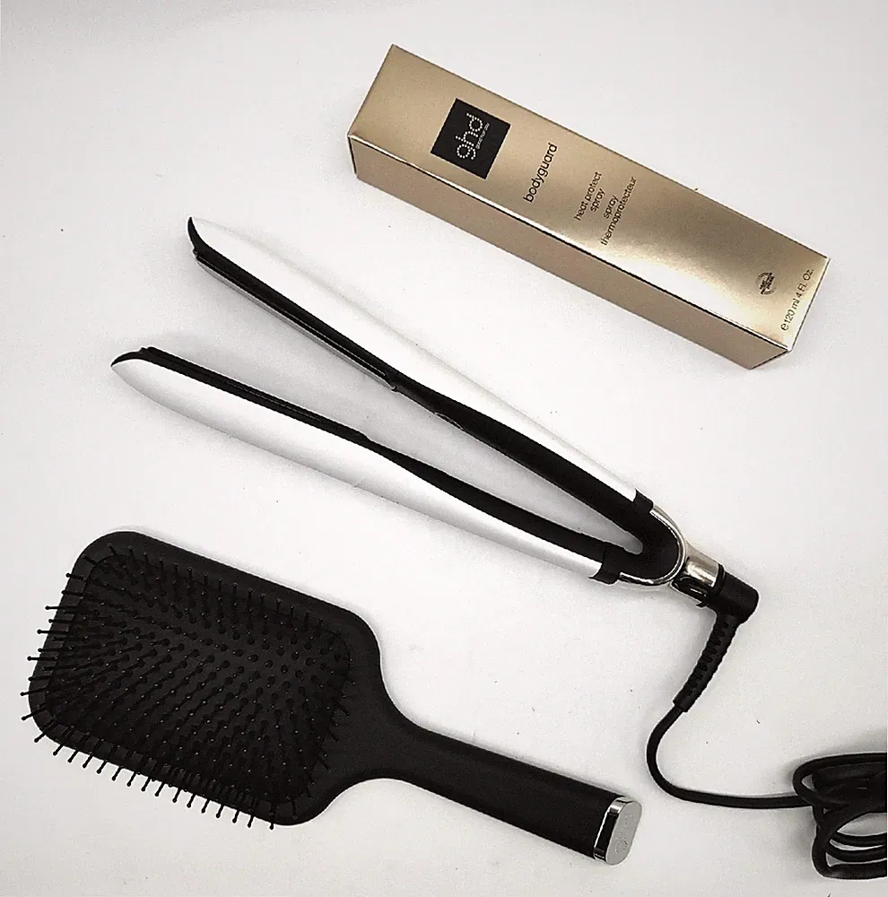GHD Haarglätter Stylinggeräte Platinum Plus Weiß Glätteisen Professionelles Styl