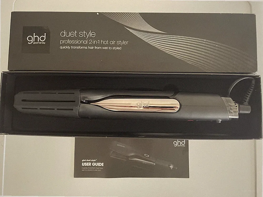 GHD Hair Duet Style 2-in-1 Heißluftstyler schwarz mit Box