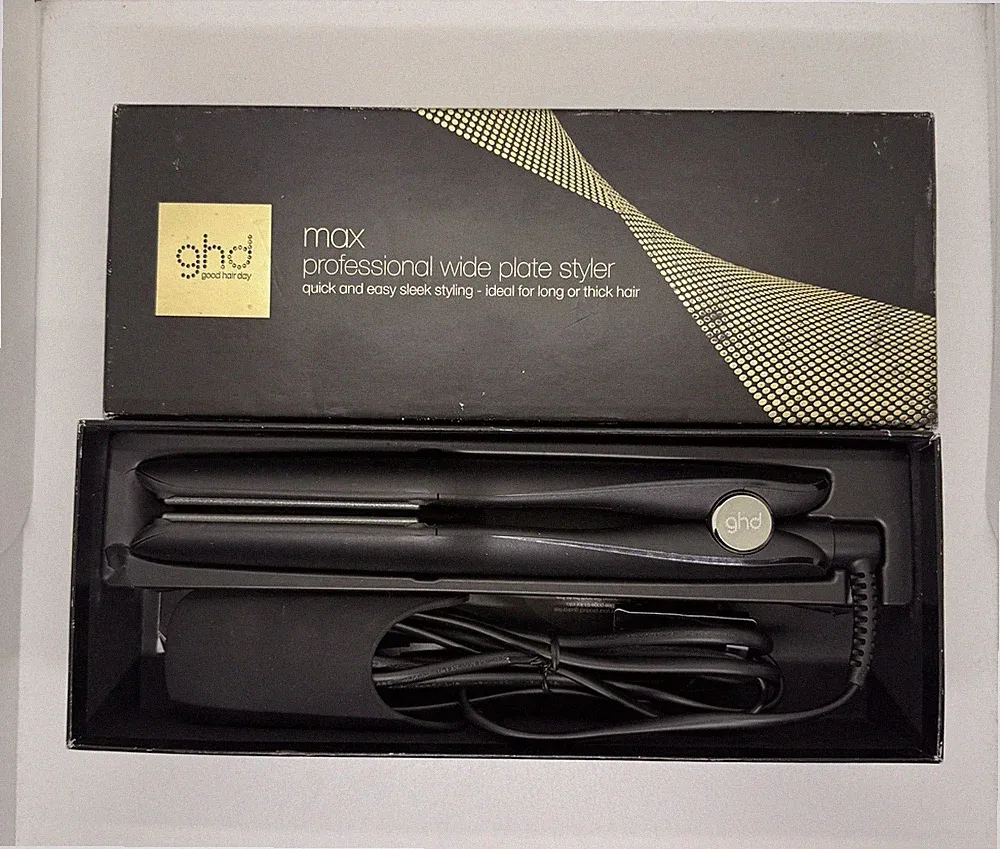 ghd max Breites Glätteisen- Professioneller Haarglätter zum Glätten Glätteisen.