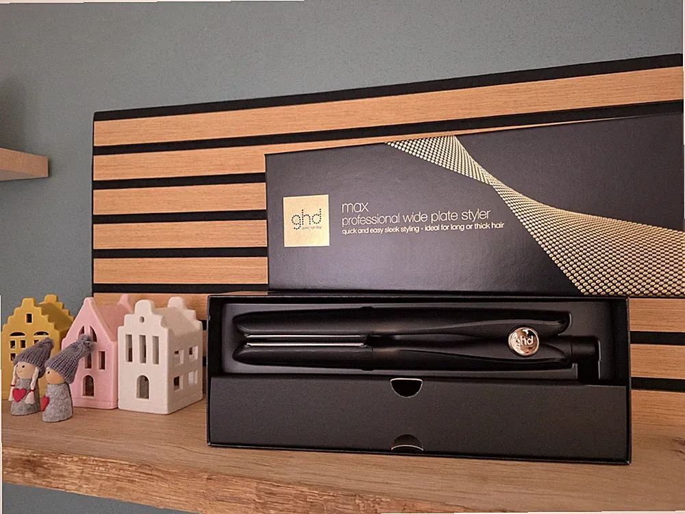 GHD Max Styler Glätteisen für dickes Haar Breite Platten, Dual-Zone NEU