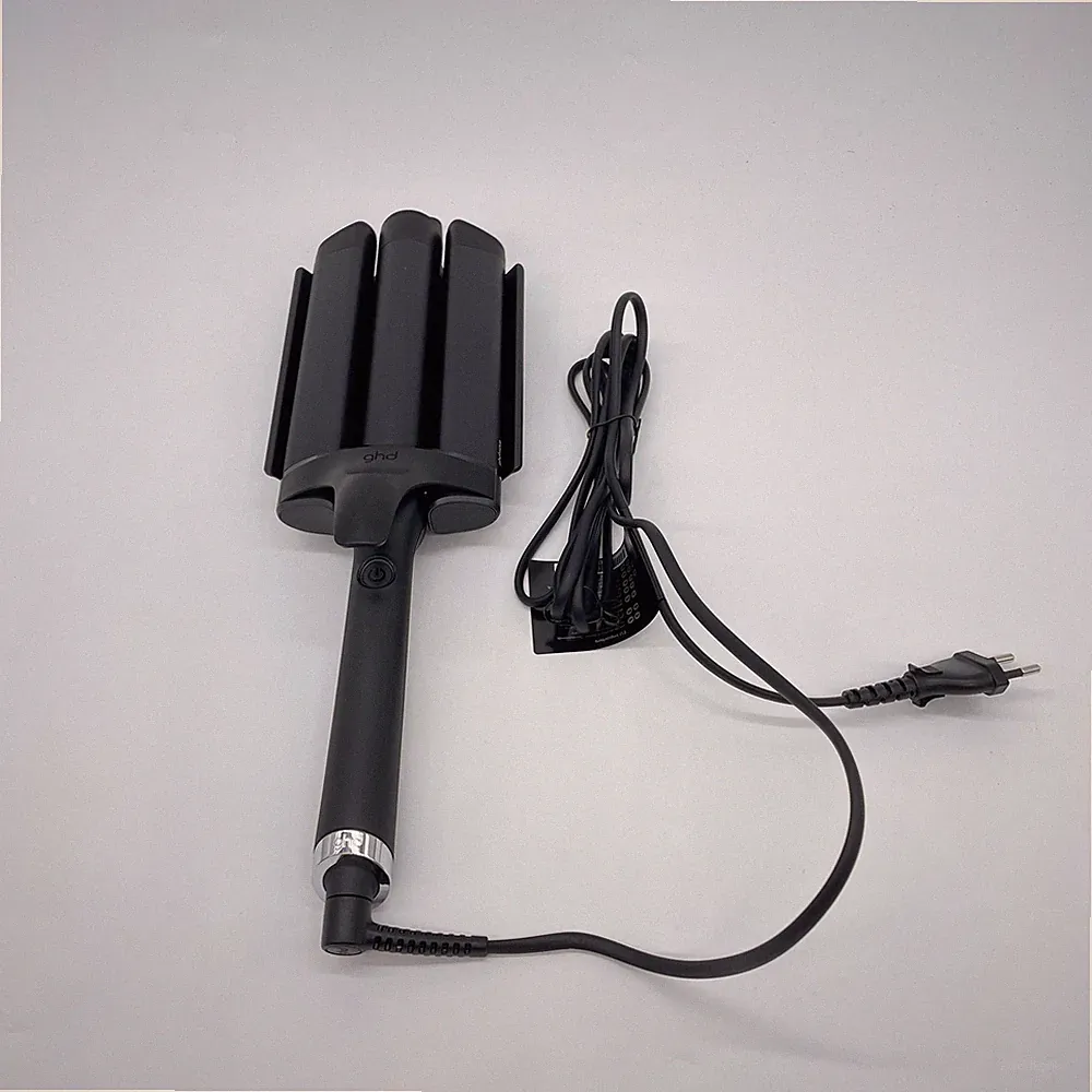 ghd Wave Triple Barrel Waver in Schwarz – für weiche, natürliche Strandwellen, d