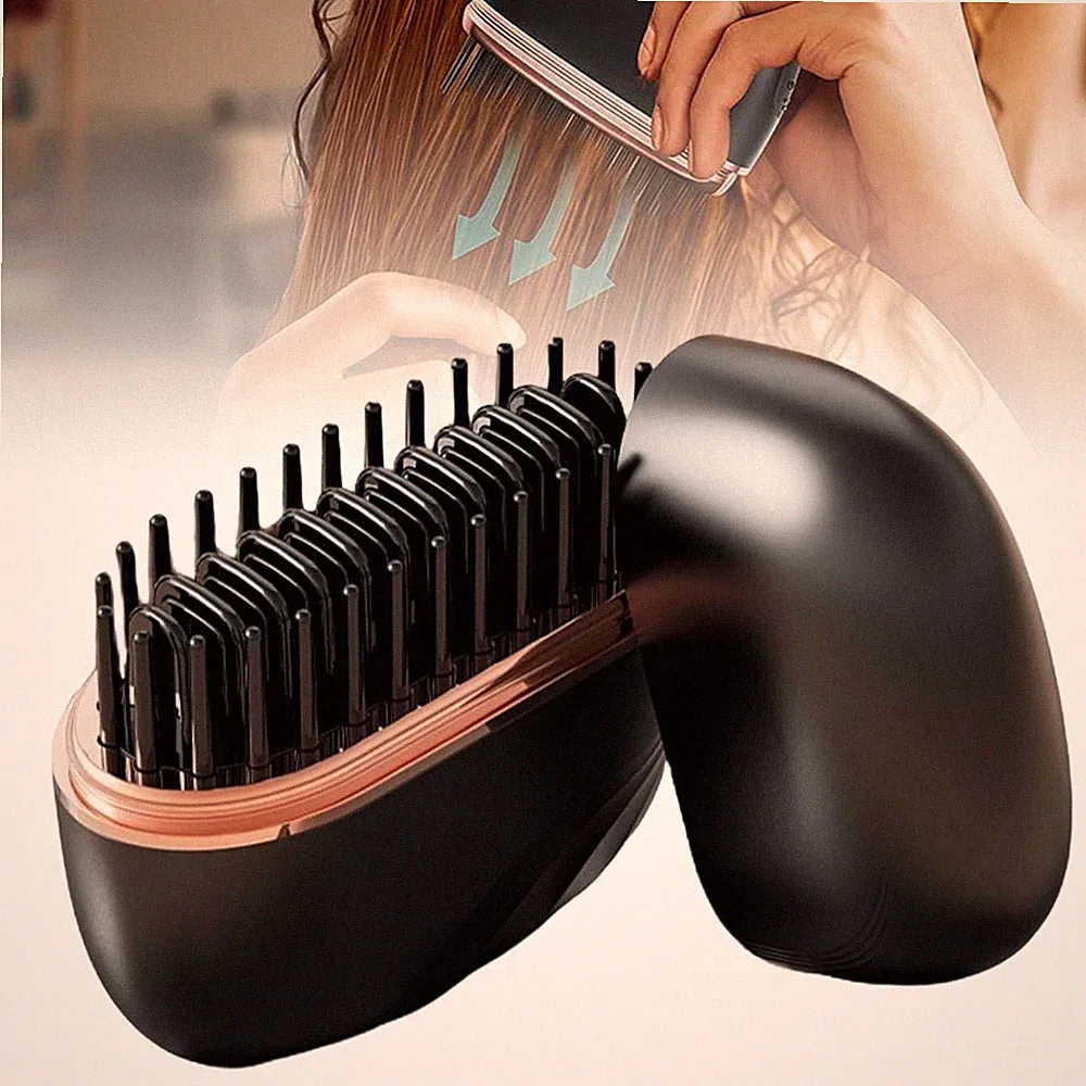 Glättbürste Hair Straightener Glätteisen Reiseglätteisen Hitzebeständig klein