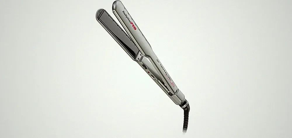 Glätteisen Babyliss PRO Wet´n´Dry silbergrau Haarglätter Profigerät Friseur