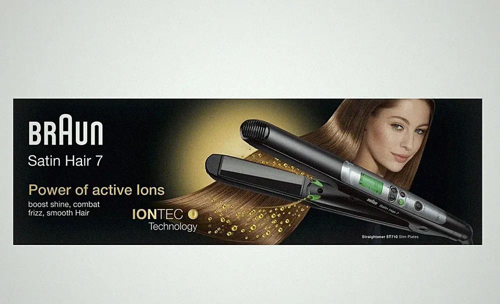 Glätteisen Braun Satin Hair 7 ST710 IONTEC