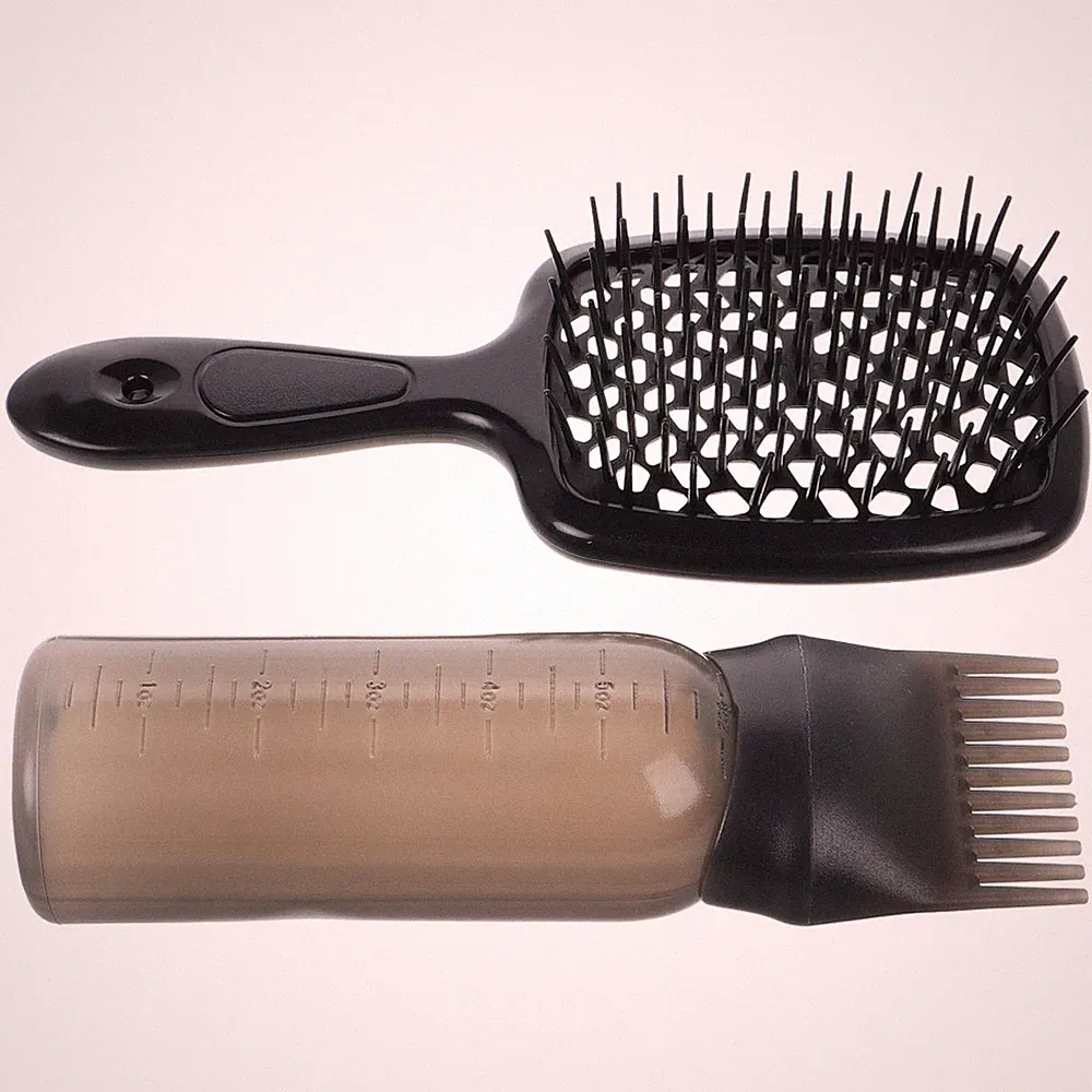 Glätteisen Bürste Toupierkamm Für Feines Haar Dekorativer Haarkamm Pinsel