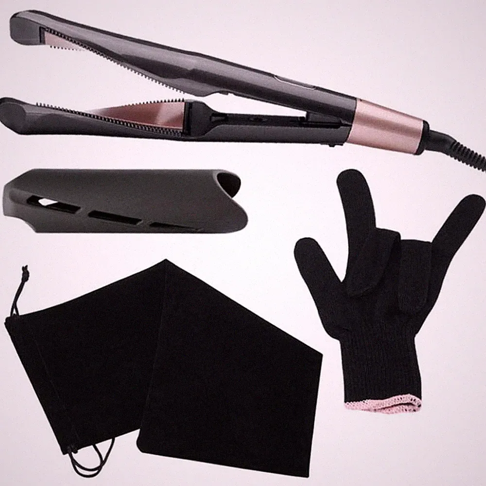 Glätteisen Für Locken Lockenstab Lockige Wellen Glättend 2 In 1