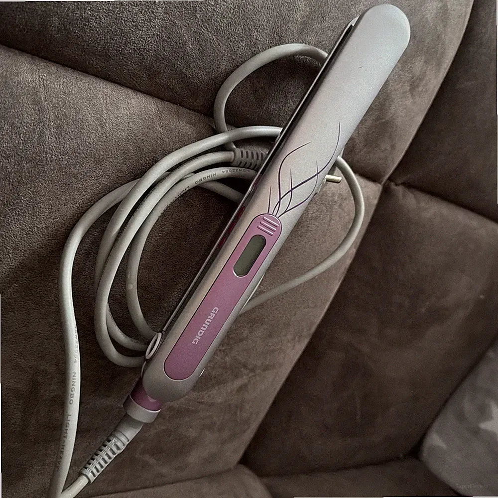 grundig glätteisen weiss