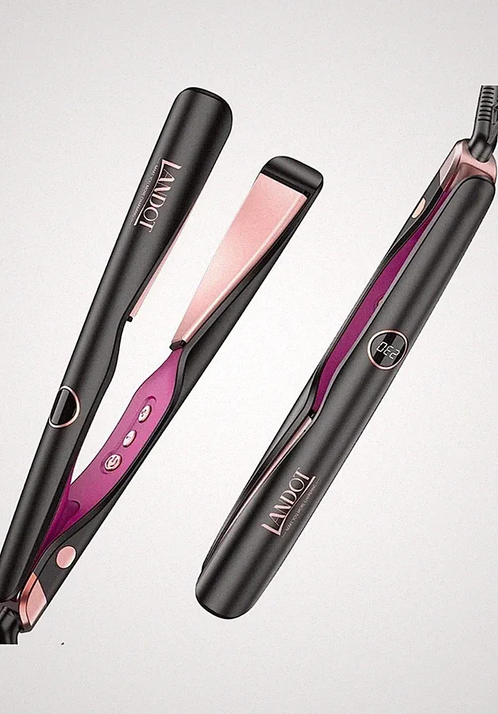 Glätteisen Locken und Glätten 2 in 1: LANDOT Haarglätter Lockenstab -...