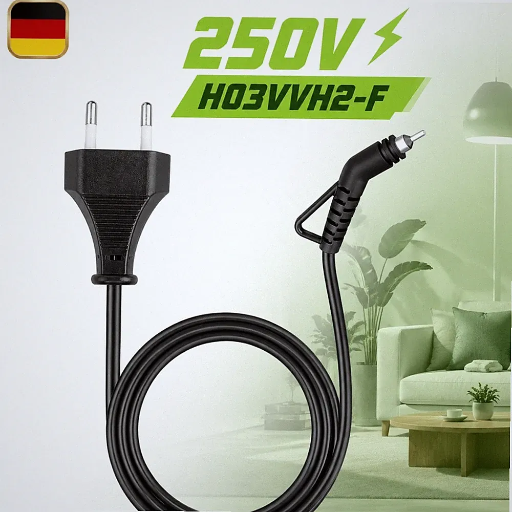 Glätteisen Netzkabel EU Stecker für Haarglätter Lockenstab Straightener 250V
