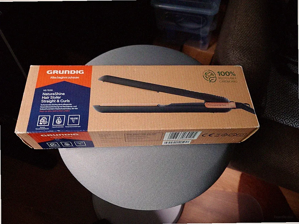 GRUNDIG Glätteisen Haarglätter Naturashine HS 7030 mit Haarschutzmodus - 6 Stufe
