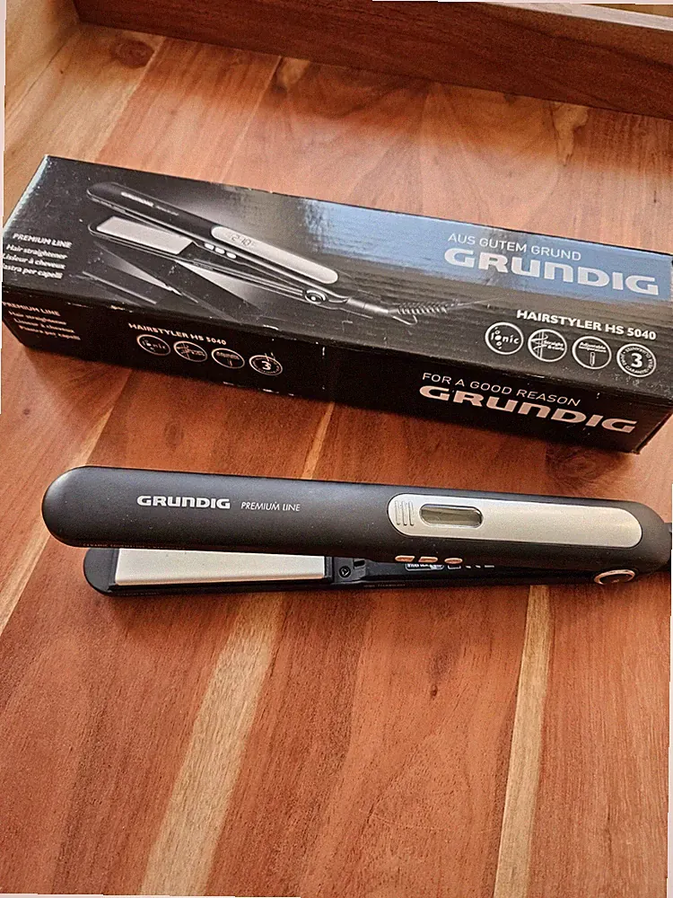 grundig premium line glätteisen