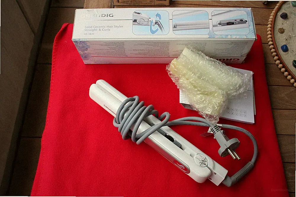 Grundig HS 3830 Solid Ceramic Hair Styler 'Straight & Curls' - sehr gut!