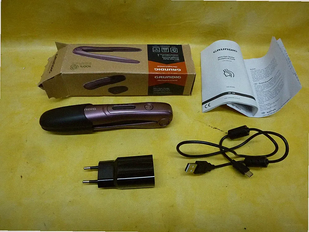 Grundig HS 6330 Mini Haarglätter, Reiseglätteisen, Grundig HS 6330 Mini Hair St