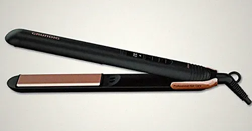 GRUNDIG HS 7030 NaturaShine Haarglätter Glätteisen Ionen 6 Stufen 230°C Keramik