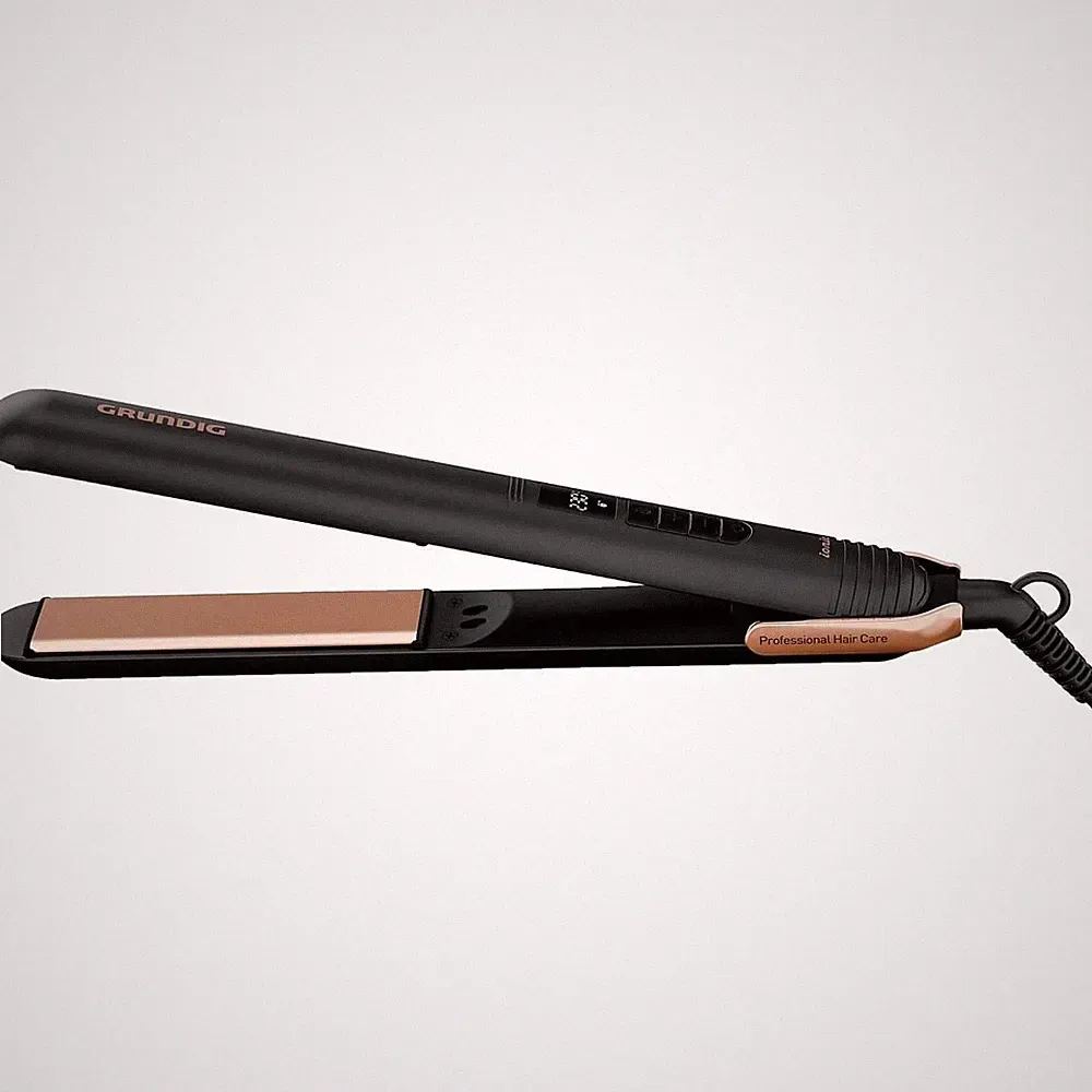 Grundig HS 7030 NaturaShine Hair Styler Straight & Curls Haarglätter #2879130
