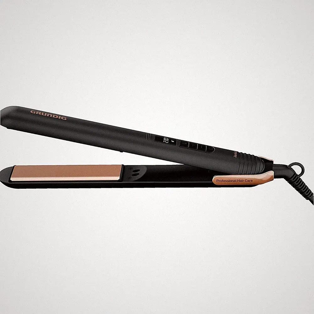 Grundig HS 7030 NaturaShine Hair Styler Straight & Curls Haarglätter #38226027