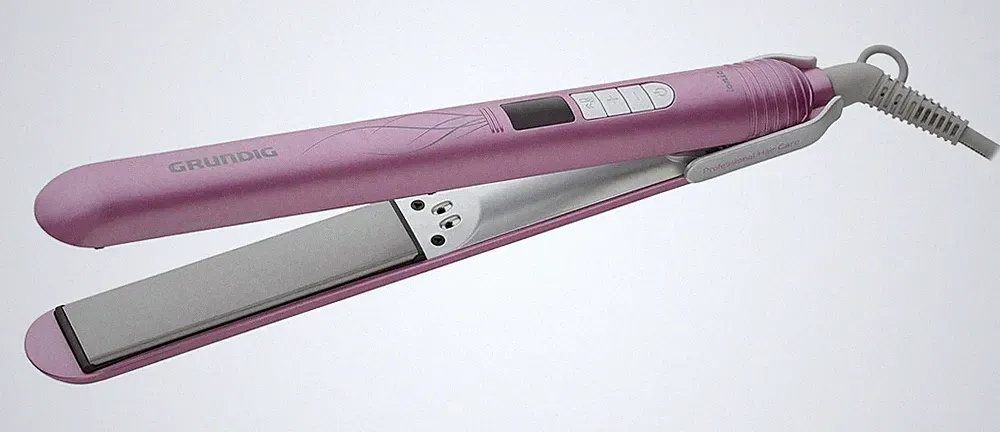 GRUNDIG HS 7130 Haarglätter, Glätteisen, Hairstyler, 4 Stufen, von 160 °/ 220 °C