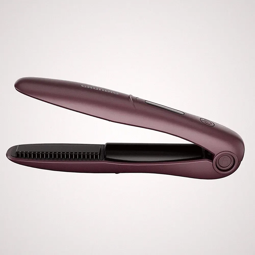 Grundig Mini HS 6330 Mini Haarglätter Reiseglätteisen Keramikbeschichtung