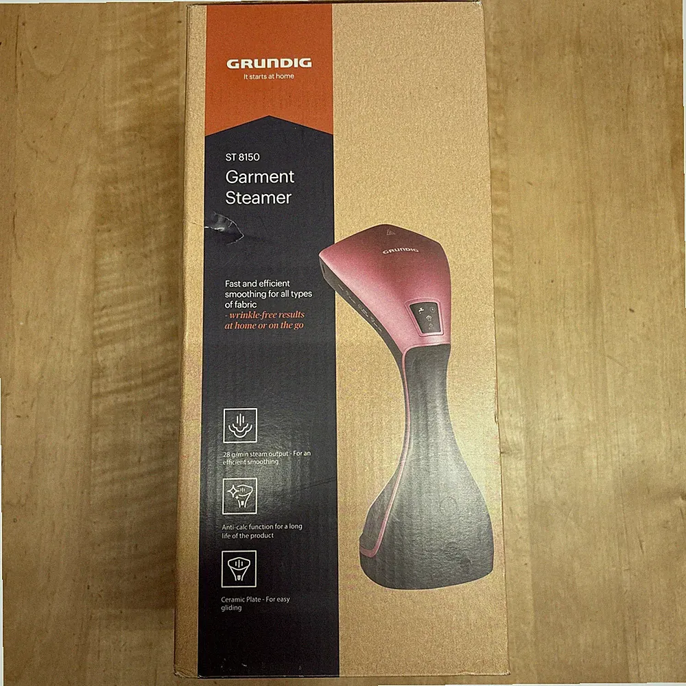 Grundig ST 8150 Dampfbürste 2200W mit Anti-Kalk-System, Anti-Tropf-Funktion