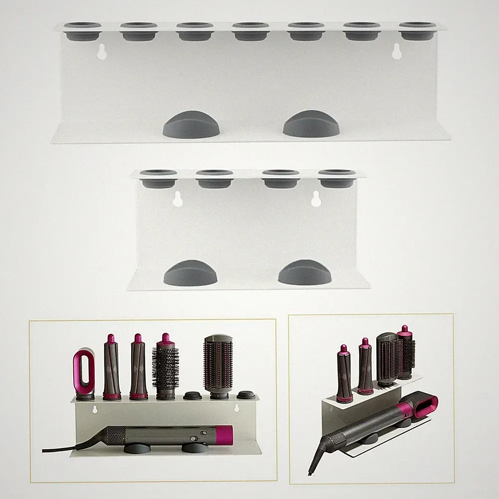 Haar-Tool-Organizer, Haartrockner-Halter für Föhn, Lockenstab, Glätteisen