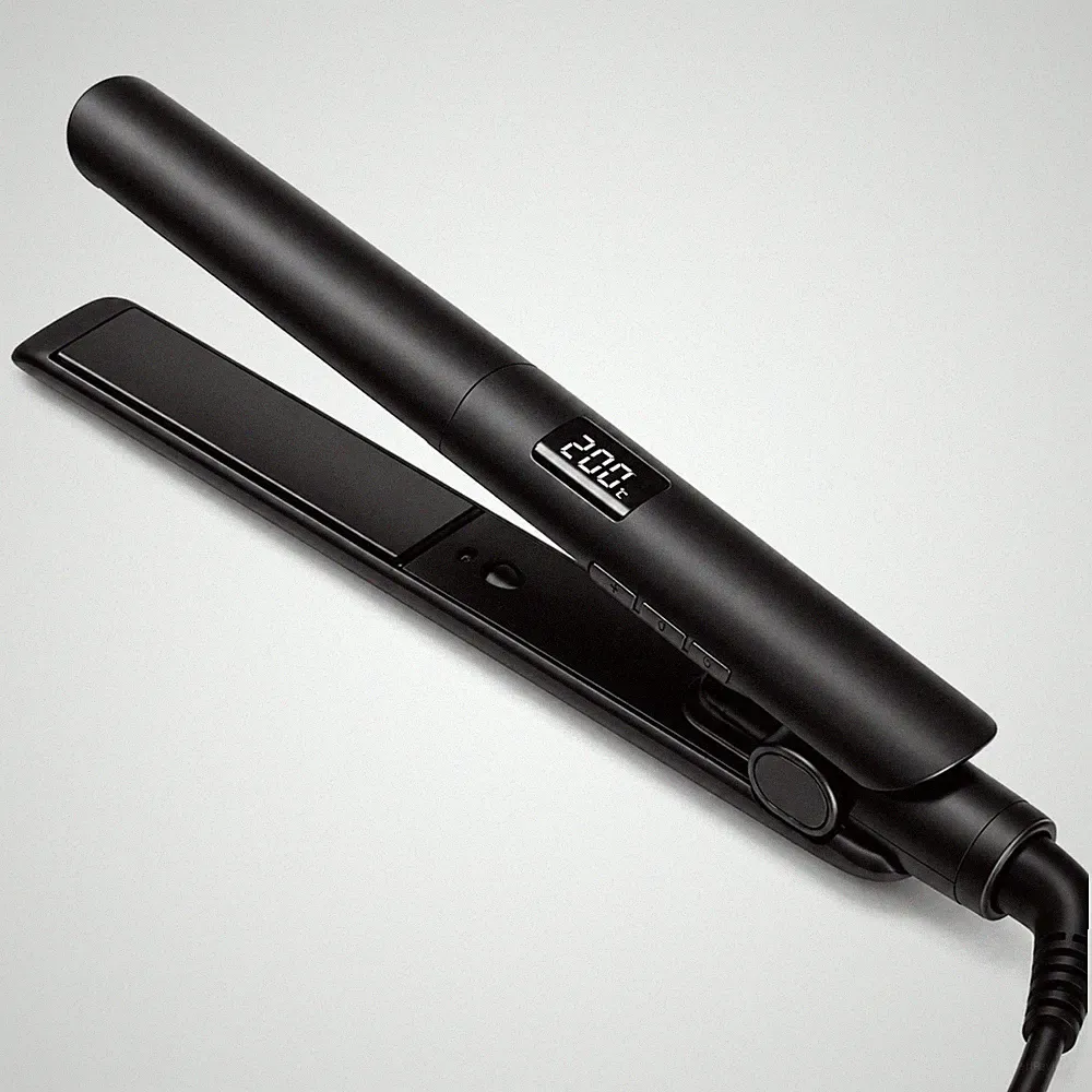 Haarglätter 2-in-1, 4 Temperaturen 140° bis 200°C, Glätteisen oder Lockenstab