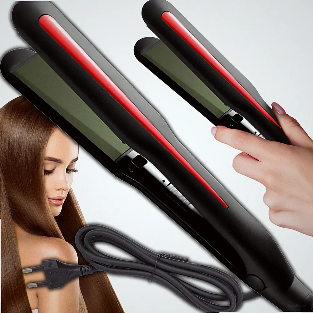 Haarglätter Glätteisen Lockenstab Haareisen Eisen Locken Keramik Retoo