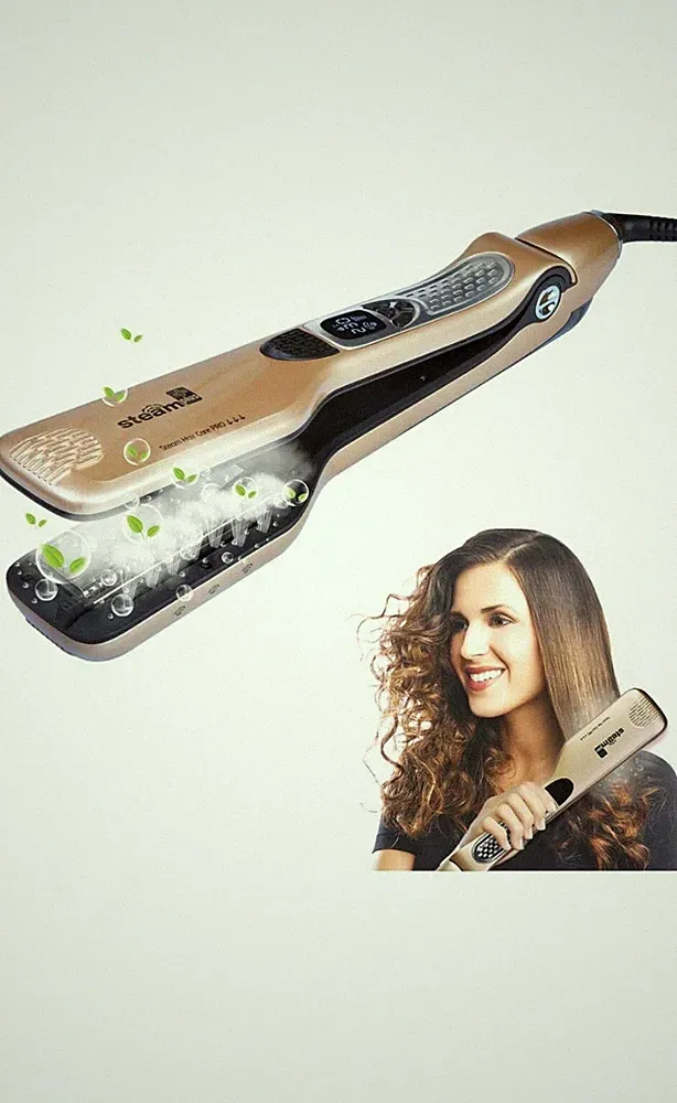 Haarglätter Glätteisen, Profi Dampf Haarglätter, iGutech