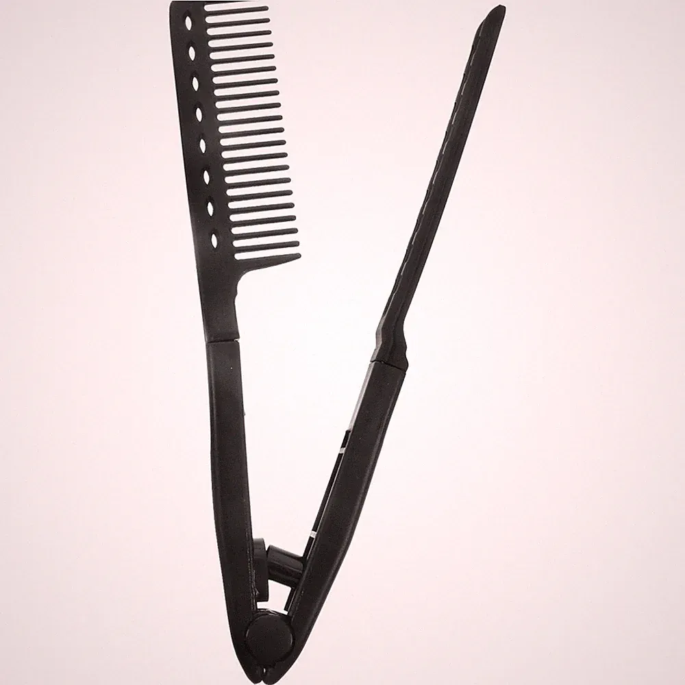 Haarstyling-glätteisen-kamm Haarstyling-Werkzeuge Haarglätterkamm Für Damen