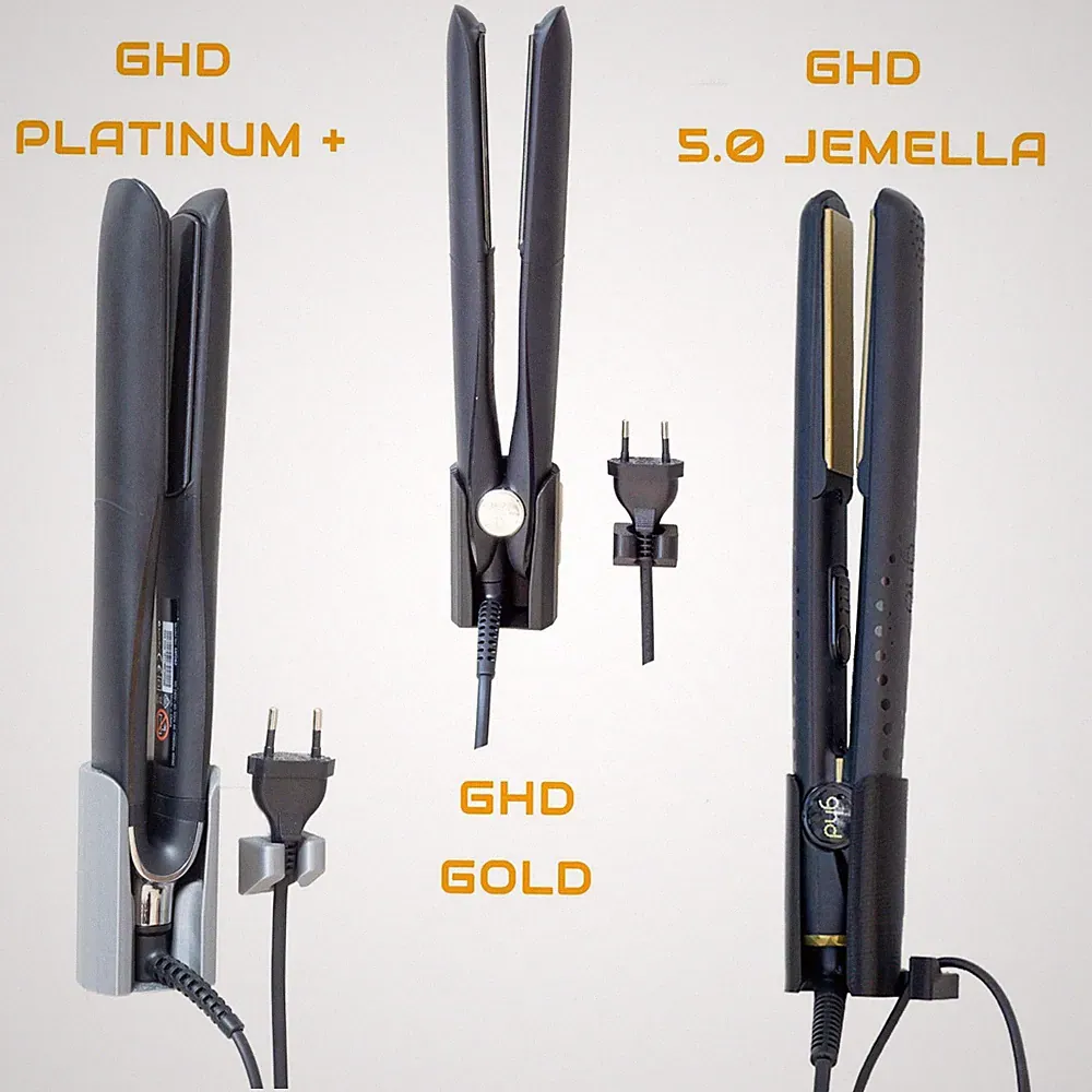 Halterung Wandhalter Halter für GHD Glätteisen- 5.0 Jemella / Platinum+ / Gold