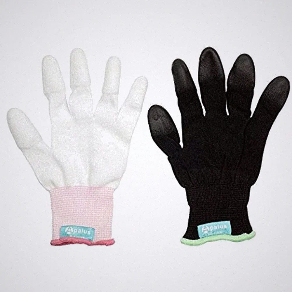 Hitzebeständige Handschuhe für Haarglätter Lockenstäbe und Styling Zubehör set