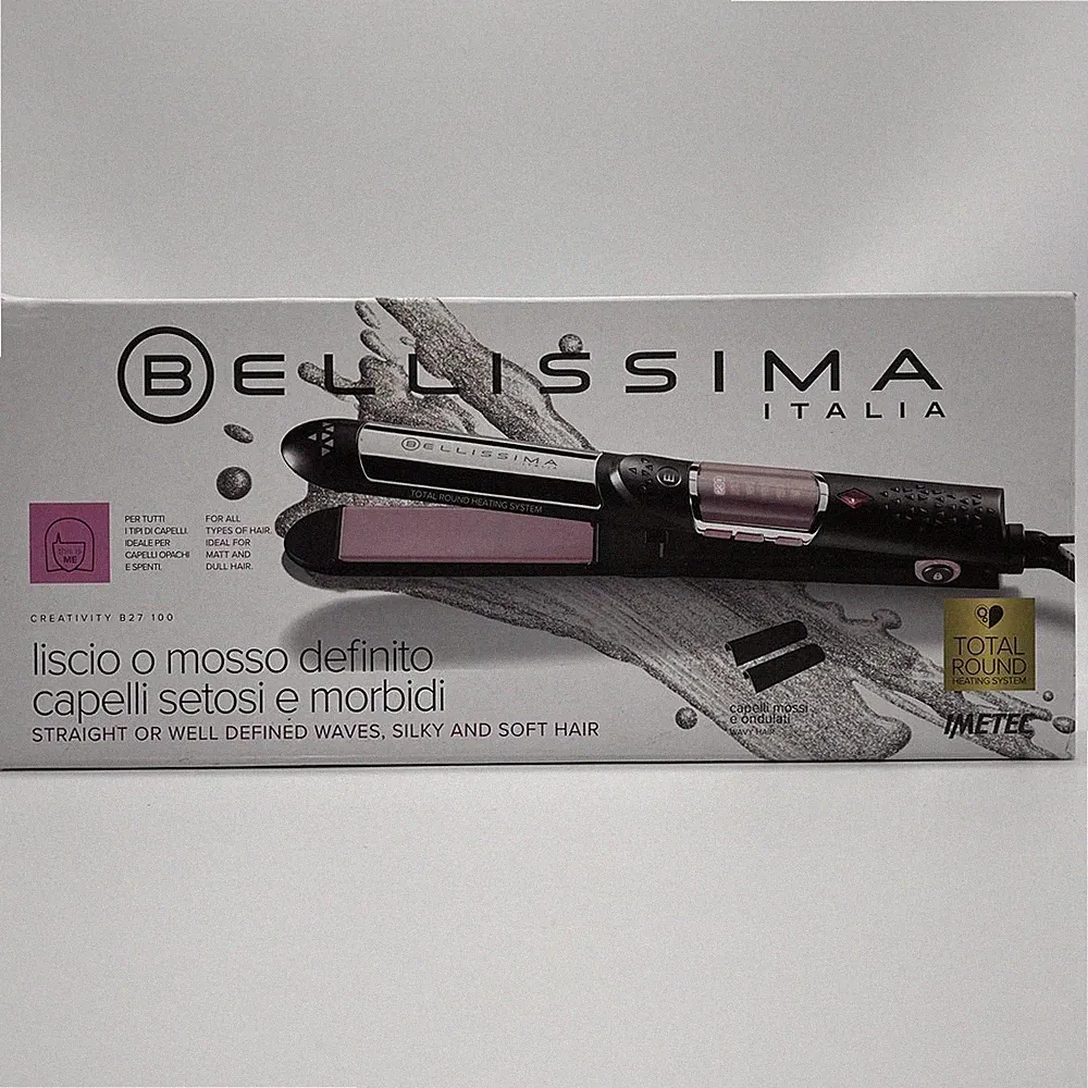 Imetec Bellissima Creativity B27 100 Glätteisen aus Keramik für glattes und gewe