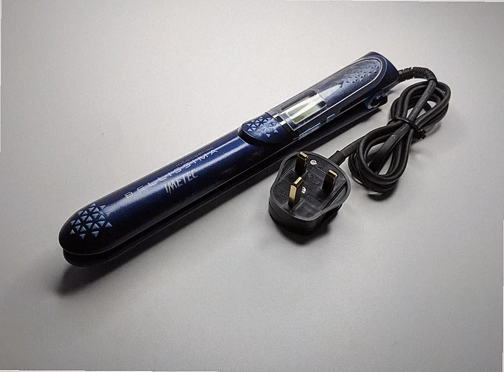 Imetec Bellissima Intellisense M5001 Haarglätter blau Styler Lockenwickler