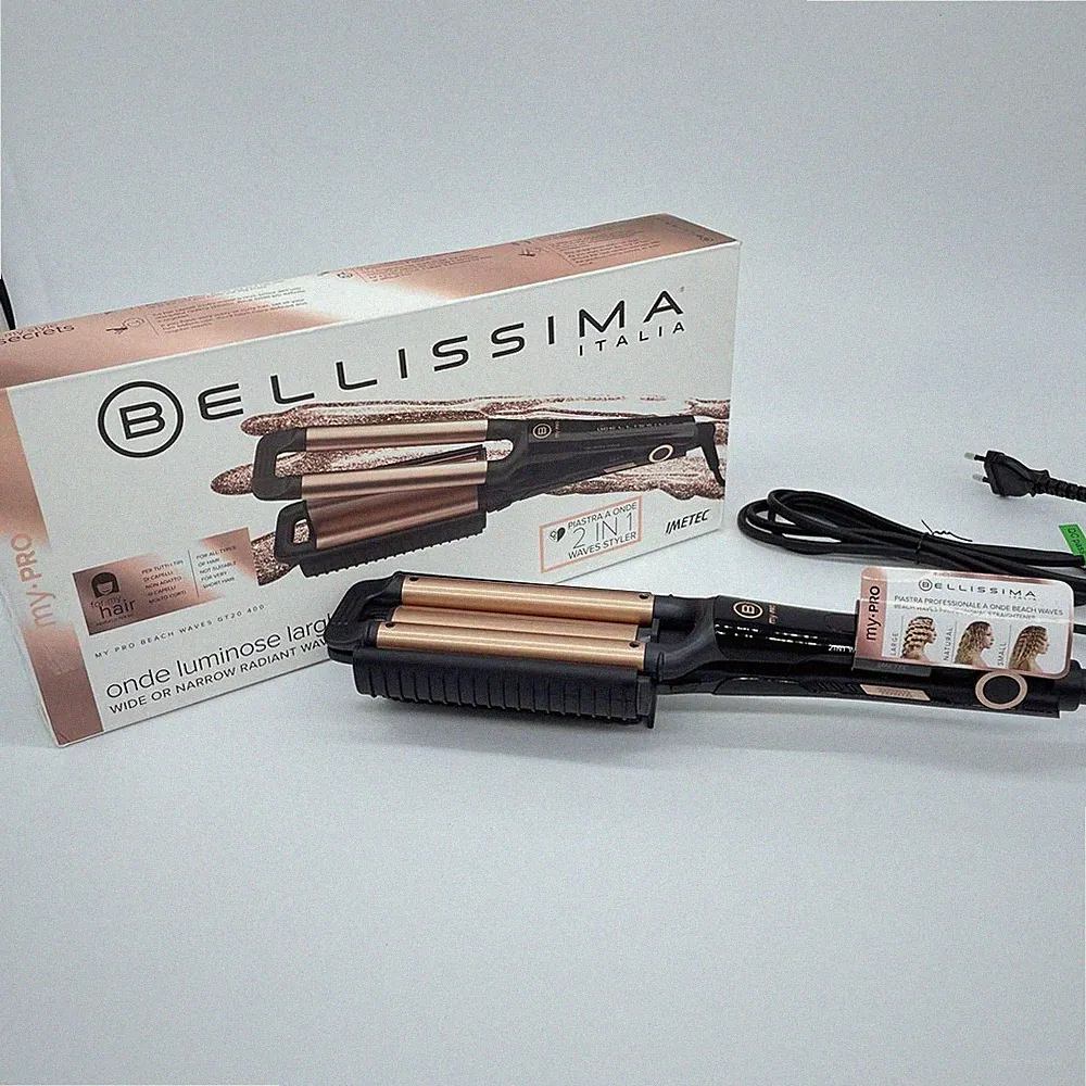 Imetec Bellissima My Pro Beach Waves GT20 400 Haarglätter, glätteisen 3 Stufen T