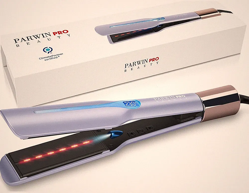Infrarot-Ionen Haarglätter Mit Breiten 45Mm Stylingplatten, PARWIN PRO BEAUTY Pr