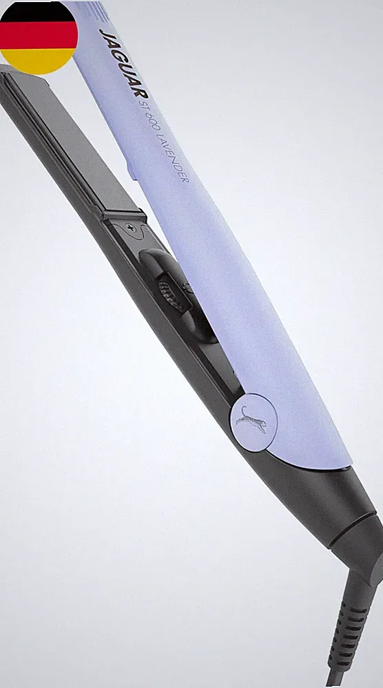 JAGUAR Glätteisen ST 600 Lavender | Profi Haarglätter Mit Stufenloser Temperatur