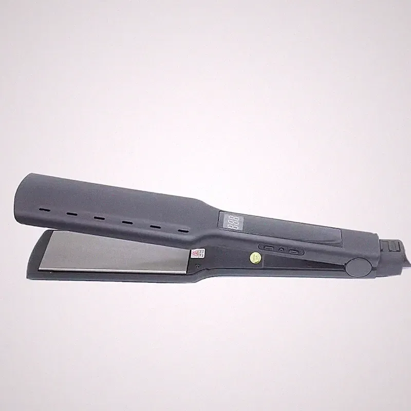 Keratin Nano Haarglätter breite Titanplatte
