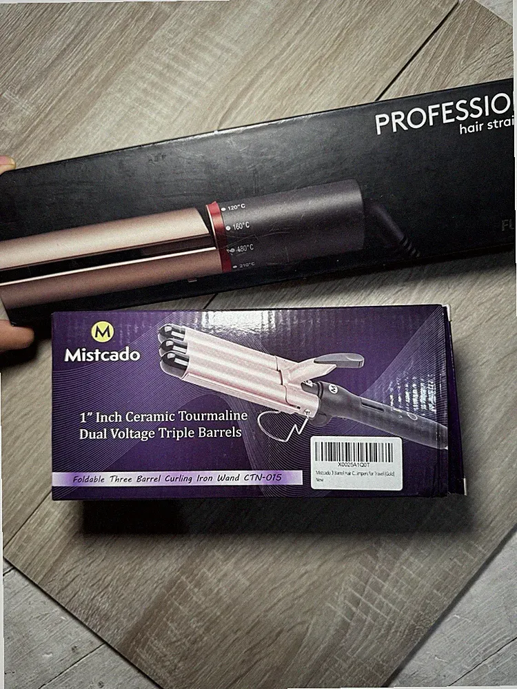 Konvolut Furiden Profi Haarglätter & Mistcado 3 Barrel Hair Curler NEU