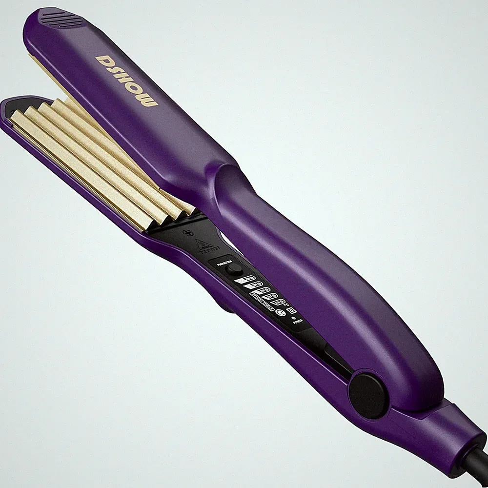 Kreppeisen Für Die Haare Keramik Crimping Iron for Hair Glätteisen Haarglätter