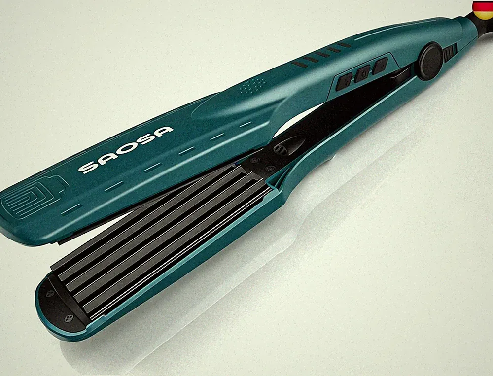 Kreppeisen für die Haare SAOSA Keramik Crimping iron for Hair Glätteisen H