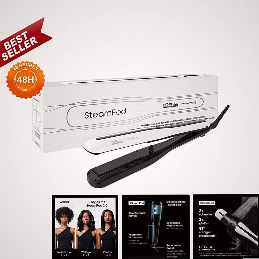 L’Oréal Professionnel Paris SteamPod 3.0 Glätteisen & Lockenstab